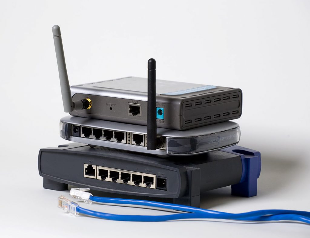Connect the new router using the old network SSID